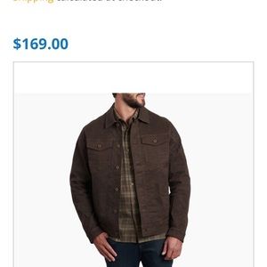 Kuhl Outlaw waxed jacket.   Sz S